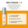 Vitamin C Eye Cream Puffiness Remover Serum Anti-aging & Moisturising Eye Bags Treatment for Men and Women view 2