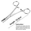 4mm Piercing Ball Removal Install Tool,Stainless Steel Dermal Anchor Forceps for Dermal Tops Unscrew or Screw Ball Pliers for Nose Septum Earrings Lip Stud Ring view 3