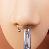 5mm Piercing Ball Removal Install Tool,Stainless Steel Dermal Anchor Forceps for Dermal Tops Unscrew or Screw Ball Pliers for Nose Septum Earrings Lip Stud Ring view 3