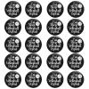 20 Pcs Volleyball Gifts for Teen Girls Bulk Compact Mirror Round Makeup Mirror 2.76 Inch Portable Small Sport Pocket Mirror for Purse Bag Team Women Player Volleyball Accessories Party Supplies view 1