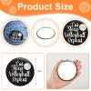 20 Pcs Volleyball Gifts for Teen Girls Bulk Compact Mirror Round Makeup Mirror 2.76 Inch Portable Small Sport Pocket Mirror for Purse Bag Team Women Player Volleyball Accessories Party Supplies view 2