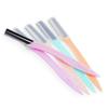Ipetboom 4sets Stainless Steel Eyebrow Trimmer Set Razor Women Brow Shaper Eyebrow Makeup Tool Kit Compact Storage Case Travel view 1
