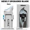 Toenail Clippers for Seniors Toenails, Heavy Duty Nail Clippers for Men Thick Nails with Wide Jaw Opening, Slanted Curved Large Fingernail Clippers, Sliver view 4