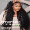 5x5 Closure Deep Wave Regular HD Lace Closure, 200% Density, 12A Brazilian Virgin Human Hair Closure Pre Plucked with Baby Hair Natural Black 16 Inch view 2