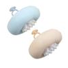 2pcs Super Soft Sunflower Suction Cup Bath Ball, New Upgrade 2-in-1 Sunflower Bath Ball,Super Soft Sunflower Suction Cup Bath Ball,Sponge Mesh Pouf Shower Ball for Women, Men Shower(Ice Blue+Beige) view 1