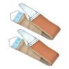 Ipetboom Sharpener Knife Straight Razor Sharpening Strap Metal Rivets Razor Strop for Shaver Blades Random view 1