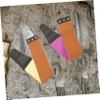 Ipetboom Sharpener Knife Straight Razor Sharpening Strap Metal Rivets Razor Strop for Shaver Blades Random view 4