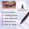 5 Color Glitter Liquid Eyeliner Kit- Shimmery Gold, Blue, Green, Red, Black Metallic Sparkling Eye Liner Pens- Waterproof,Smudge-Proof, Fine Tip, All-Day Wear Colorful Eyeliner Women Makeup Gift-Set B view 3