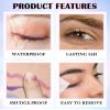 5 Color Glitter Liquid Eyeliner Kit- Shimmery Gold, Blue, Green, Red, Black Metallic Sparkling Eye Liner Pens- Waterproof,Smudge-Proof, Fine Tip, All-Day Wear Colorful Eyeliner Women Makeup Gift-Set B view 4