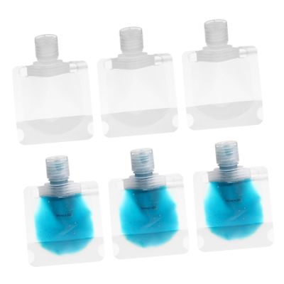 1 Set Travel Bag Makeup Travel Containers Clear Packaging Bag Toiletries Lotion Dispensing Bags Empty Squeeze Pouches Travel Cosmetic Bag Empty Shampoo Bags
