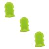 ADOCARN 3pcs Ergonomic Design Silicone Body Scrubbers for Shower High Density Bristles Exfoliator Body Exfoliator Finger Insertion view 1