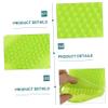 ADOCARN 3pcs Ergonomic Design Silicone Body Scrubbers for Shower High Density Bristles Exfoliator Body Exfoliator Finger Insertion view 2
