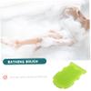 ADOCARN 3pcs Ergonomic Design Silicone Body Scrubbers for Shower High Density Bristles Exfoliator Body Exfoliator Finger Insertion view 3