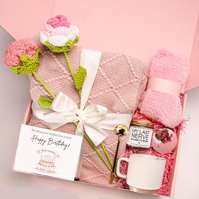 Birthday Gifts for Women, Get Well Soon Gifts Package,Relaxing Care Package, Birthday Gift Basket for Women, Happy Birthday Gifts for Her, Mom, Sister, Best Friend, Wife, Girlfriend, Coworker