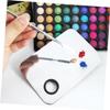 ADOCARN 4pcs Stainless Steel Makeup Mixing Tool Color Modulation Bar for Foundations Eye Shadows Concealers Easy to Clean for Professional Home Use Silver view 2