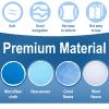 20PCS Car Orbital Buffer Polisher Pad Bonnet Set, 7-8 Inch Polishing Buffing Pads Bonnet Buffing Pad Cover, Microfiber Buffer Pads, Polisher Pads, Car Accessories for Polishing, Waxing and Cleaning view 3