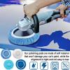 20PCS Car Orbital Buffer Polisher Pad Bonnet Set, 7-8 Inch Polishing Buffing Pads Bonnet Buffing Pad Cover, Microfiber Buffer Pads, Polisher Pads, Car Accessories for Polishing, Waxing and Cleaning view 4