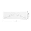 100 Sheets Disposable Eyebrow Ruler Stencils Stickers for Symmetrical Shaping Strong Adhesive Eyebrow Mapping Stickers view 2
