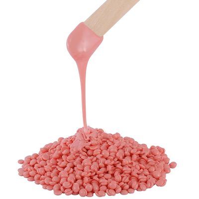 2.5lb Hard Wax Beads, Scented Stripless Wax Bead for Sensitive Skin, Professional Brazilian Waxing Bead, Bikini, Body, Face, Legs, Back, Chest, Coarse Hair Removal, At-Home Salon, 20 Wooden Sticks