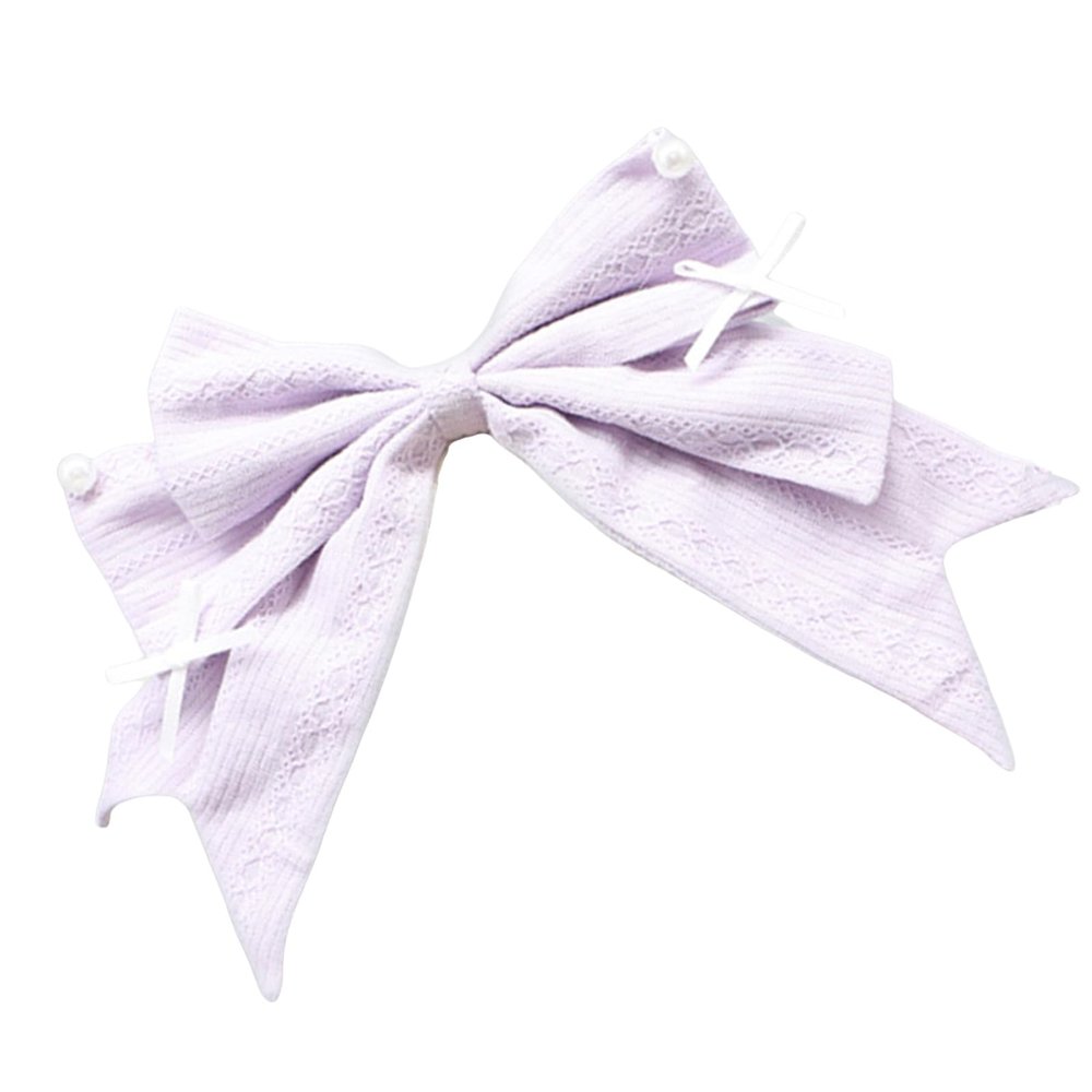 QERPON Sweet Bowknot Hair Clip for Female Girl Fashion Barrettes Ponytail Holder Female Hair Bows Masquerades Party Headwear