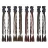 QERPON 2pcs Braided Hair Clips Long Braid Wigs Ponytail Hairpin Durability Barrettes for Parties Weddings Daily Use view 4