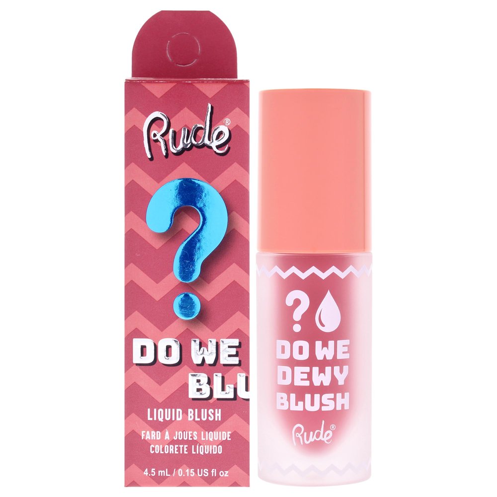 Do We Dewy Liquid Blush - Strawberry Sunset by Rude Cosmetics for Women - 0.15 oz Blush