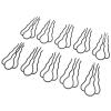 10 Pcs Hair U Shaped Clip Metal Black Coating French Vintage Style U Shaped Hair Pins for Hairstyling view 1