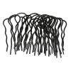 10 Pcs Hair U Shaped Clip Metal Black Coating French Vintage Style U Shaped Hair Pins for Hairstyling view 4