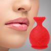 Lips Enhancer Plumper Device, Fish Shape Lips Enhancer, Silicone Pout Lips Enhancer Plumper Tool, Natural Pout Mouth Beauty Tool, Fuller Thicker Mouth Fastly Lip Pumps for Sexy Lip Mouth view 2