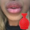Lips Enhancer Plumper Device, Fish Shape Lips Enhancer, Silicone Pout Lips Enhancer Plumper Tool, Natural Pout Mouth Beauty Tool, Fuller Thicker Mouth Fastly Lip Pumps for Sexy Lip Mouth view 3