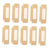 ADOCARN 24pcs Empty Eyelash Organizer Design Glitter False Eyelash Packaging Case for Easy Storage and Daily Use Transparent View Window for Quick Access view 1