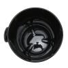 JTLB Shaving Soap Bowl Black Plastic Large Capacity Comfortable Grip Portable Shave Mug with Handle for Barber Home Travel view 3