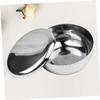 Ipetboom 1pc Stainless Steel Shaving Bowl Lid for Men Shaving Bubble Bowl for Traditional for Father's Day and Grooming Needs view 2