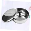 Ipetboom 1pc Stainless Steel Shaving Bowl Lid for Men Shaving Bubble Bowl for Traditional for Father's Day and Grooming Needs view 3