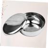 Ipetboom 1pc Stainless Steel Shaving Bowl Lid for Men Shaving Bubble Bowl for Traditional for Father's Day and Grooming Needs view 4