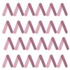 50PCS Glitter Nail Files Double Sided Emery Board Nail Buffers Disposable Mini Nail Files Bulk Holiday Emery Boards for Nails Fingernail view 1