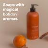 ATTITUDE Limited Edition Liquid Hand Soap, EWG Verified, Plant and Mineral-Based, Vegan Personal Care Products, Orange Cinnamon, 16 Fl Oz (Pack of 6) view 3