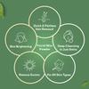 MOUNT.AINOR Facial Hair Removal Wax Powder with Ubtan & Aloevera, Full Body Painless Herbal Hair Remover Waxing Cream Powder for Women No Harmful Chemicals, No Irritation, No Skin Rashes - 100 gm view 2