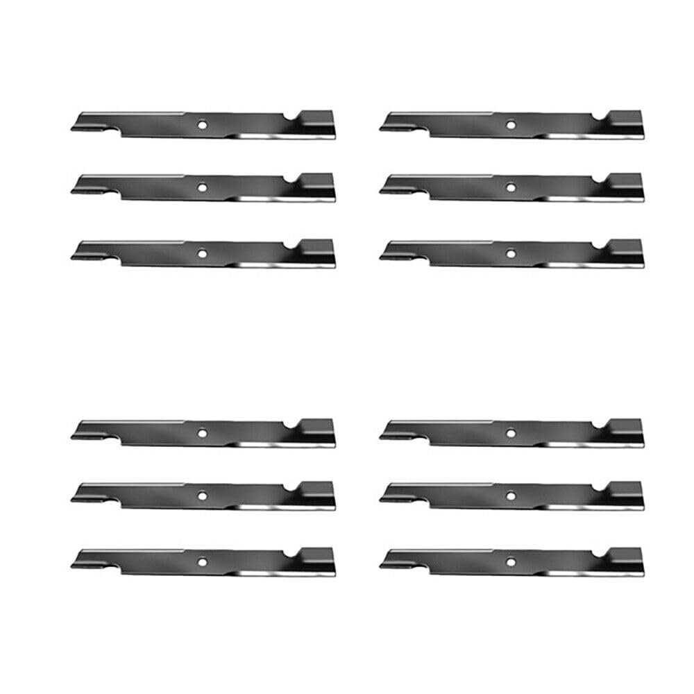 RHYTHM TESTAMENT for 12 High Lift Blades Fits for Exmark 103-6403 Lazer Z Quest Phaser Fits Encore 543294