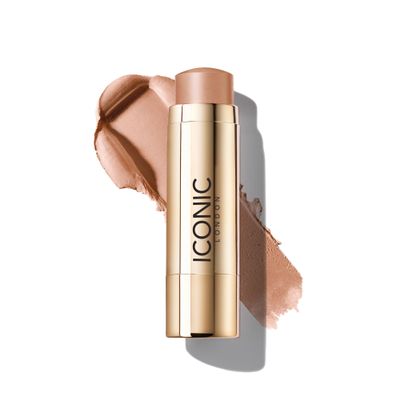 ICONIC LONDON Shape and Shade Sculpting Stick | Mega-Blurring Creamy Sculpting Stick, Seamless Apllication for Silky Finish, Cruelty Free, Vegan Makeup, 0.21 oz. (Sketch- Light)