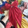 10 PCS Large Hair Bows for Women Girls Big Ribbon Bow Hair Clips with Long Tails Cute Hair Accessories for Women Girls Silky Satin Bows for Hair view 3