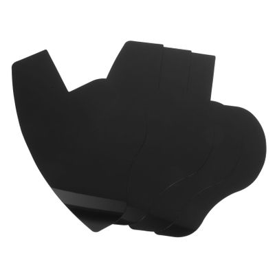 LALADEFIEE 4pcs Beard Guide Template for Men Hairline Shaper Tool Hairline Enhancing Cards Beard Template