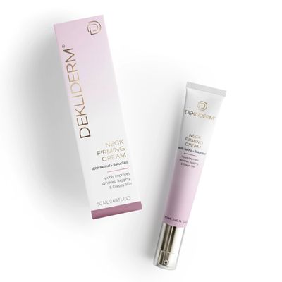 DEKLIDERM Neck Firming Cream  Anti Aging Retinol Cream Visibly Reduces Neck Wrinkles and Sagging  Neck Cream for loss of Firmness