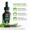 100% Rosemary Oil for Hair Growth  Nourishes Scalp, Boosts Circulation, Relieves Itchy & Dry Scalp, Strengthens Hair & Eyebrow & Eyelash Health  Suitable for All Hair Types (60ml/2oz) (Pack of 1) view 3