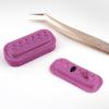 100pcs Eyelash Glues Holder Tray Silicone Palettees Accesories For Makeup Artists And Lash Extension Accessories view 2