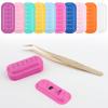 100pcs Eyelash Glues Holder Tray Silicone Palettees Accesories For Makeup Artists And Lash Extension Accessories view 3
