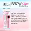 Ardell Brow Glue Crystal Clear - Instant Lamination Brow Gel with Styling Brush, All-day Extreme Hold Eyebrow Gel Clear for Fluffy, Defined Brows, 0.35 oz view 3