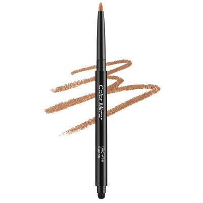 Color Mirror Smudge Proof Eyeliner, Waterproof Retractable Eye liner with Brush, Matte and Shimmer Eyeliner Pencil, Creamy Texture, Long lasting & Smooth(39 Rose Gold Shimmer)