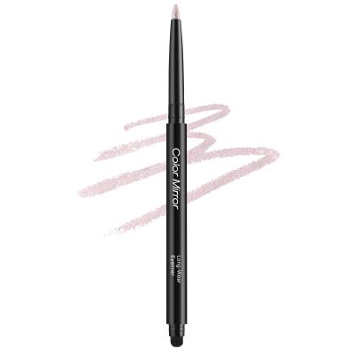 Color Mirror Smudge Proof Eyeliner, Waterproof Retractable Eye liner with Brush, Matte and Shimmer Eyeliner Pencil, Creamy Texture, Long lasting & Smooth(40 Sakura Shimmer)