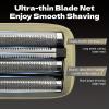 Electric Shaver with Digital Display, Metallic Gold Finish view 4